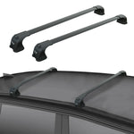 Bmw 4 Series Coupe G22 (2021-2025) – Roof Rack Cross Bars (Fix Point, Aluminum, Siyah)