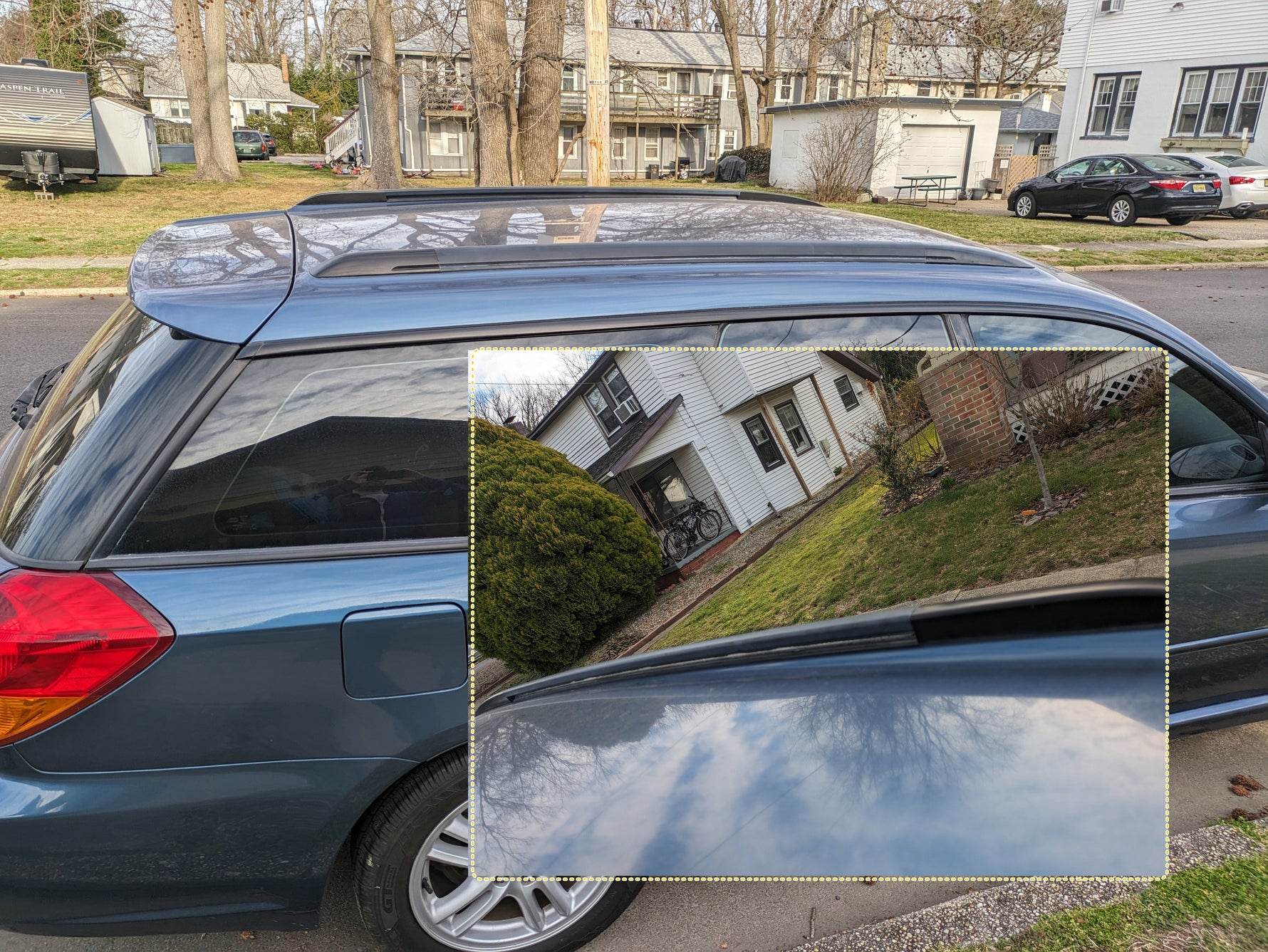 Subaru Legacy Estate 2003-2009 Type 2 Portbagaj Taşıyıcı Ara Atkisi - Ara Çubuk Paw Pro 2 Gri