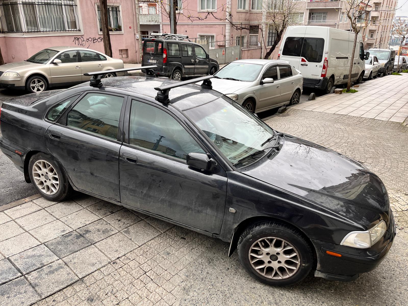 Volvo S40 2003-2012 Taşıyıcı Ara Atkısı Tavan Sistemleri Toros Fix Pro Gri