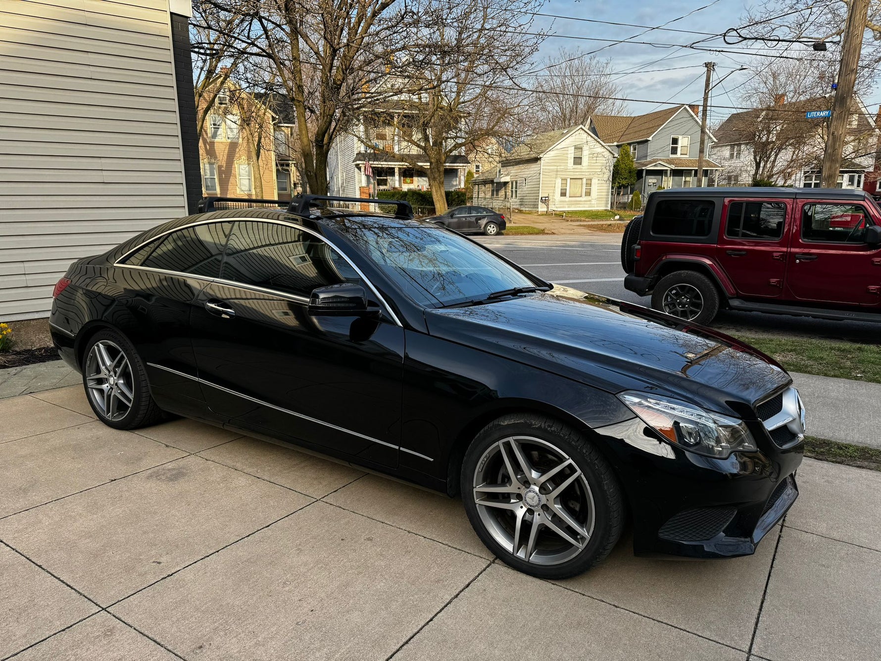 Paw Mercedes-Benz E-Serisi Coupe (C207) 2010-2017 Ara Atkı Portbagaj Taşıyıcı - Pro 3 Siyah