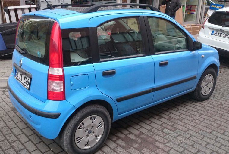 Fiat Panda 169 (2003-2012) Alüminyum Tavan Rayları Plus - Gri