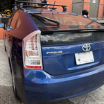 Toros Toyota Prius (2004-2009) Oluksuz Tavan Ara Atkı Portbagaj Taşıyıcı Pro 4 Siyah
