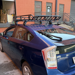 Toros Toyota Prius (2004-2009) Oluksuz Tavan Ara Atkı Portbagaj Taşıyıcı Pro 4 Siyah