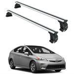 Toros Toyota Prius (2012-2019) Oluksuz Tavan Ara Atkı Portbagaj Taşıyıcı Pro 4 Gri