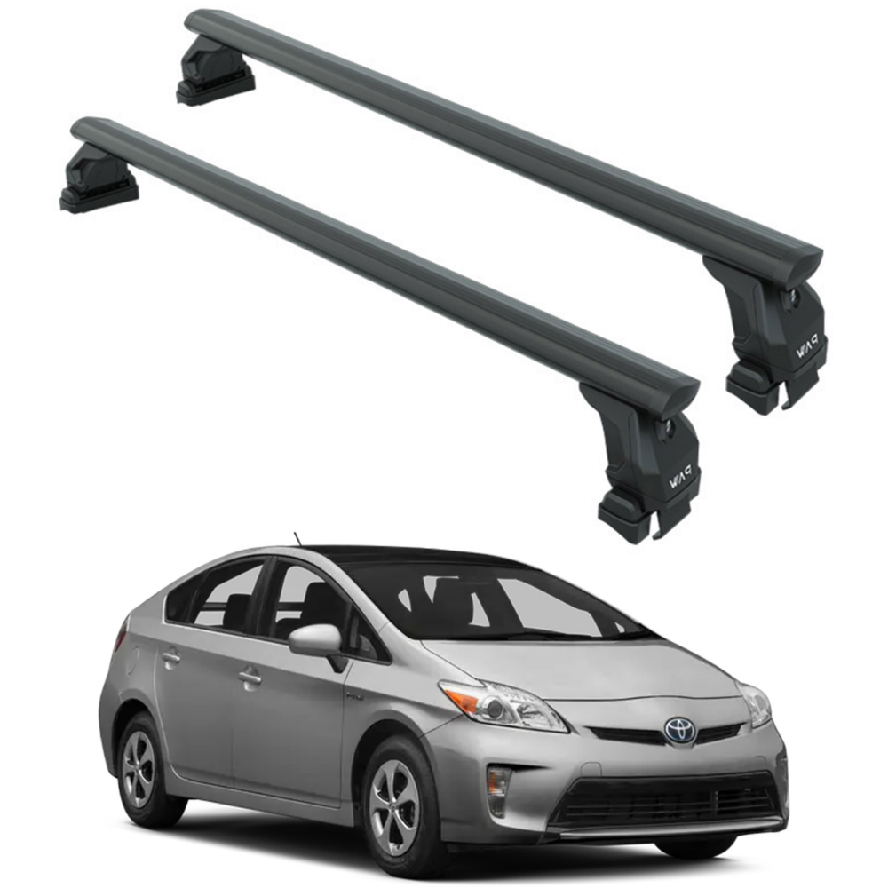 Toyota Prius 2012-2019 Oluksuz Üst Tavan Portbagaj Taşıyıcı Ara Atkısı Toros Serisi Pro 4 Siyah