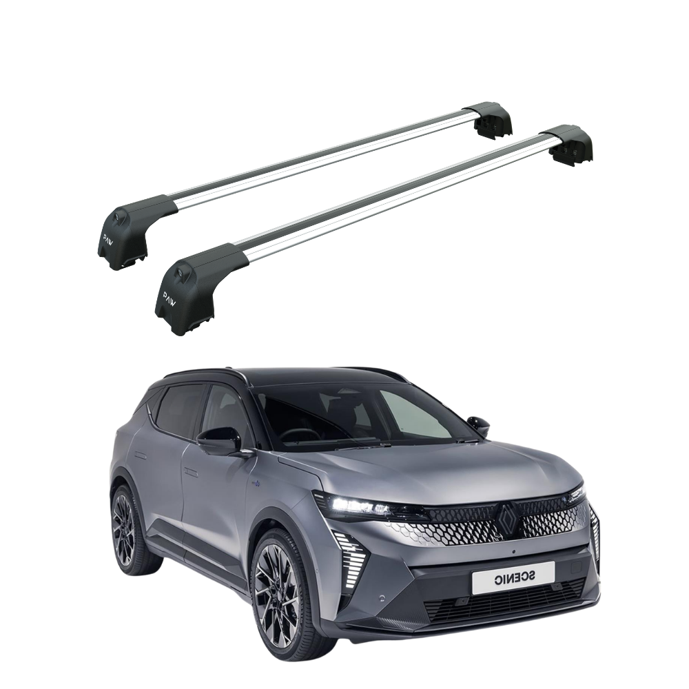 Renault Scenic E-Tech Tavan Portbagaj Taşıyıcı Ara Atkısı Toros Serisi Pro 2 Gri