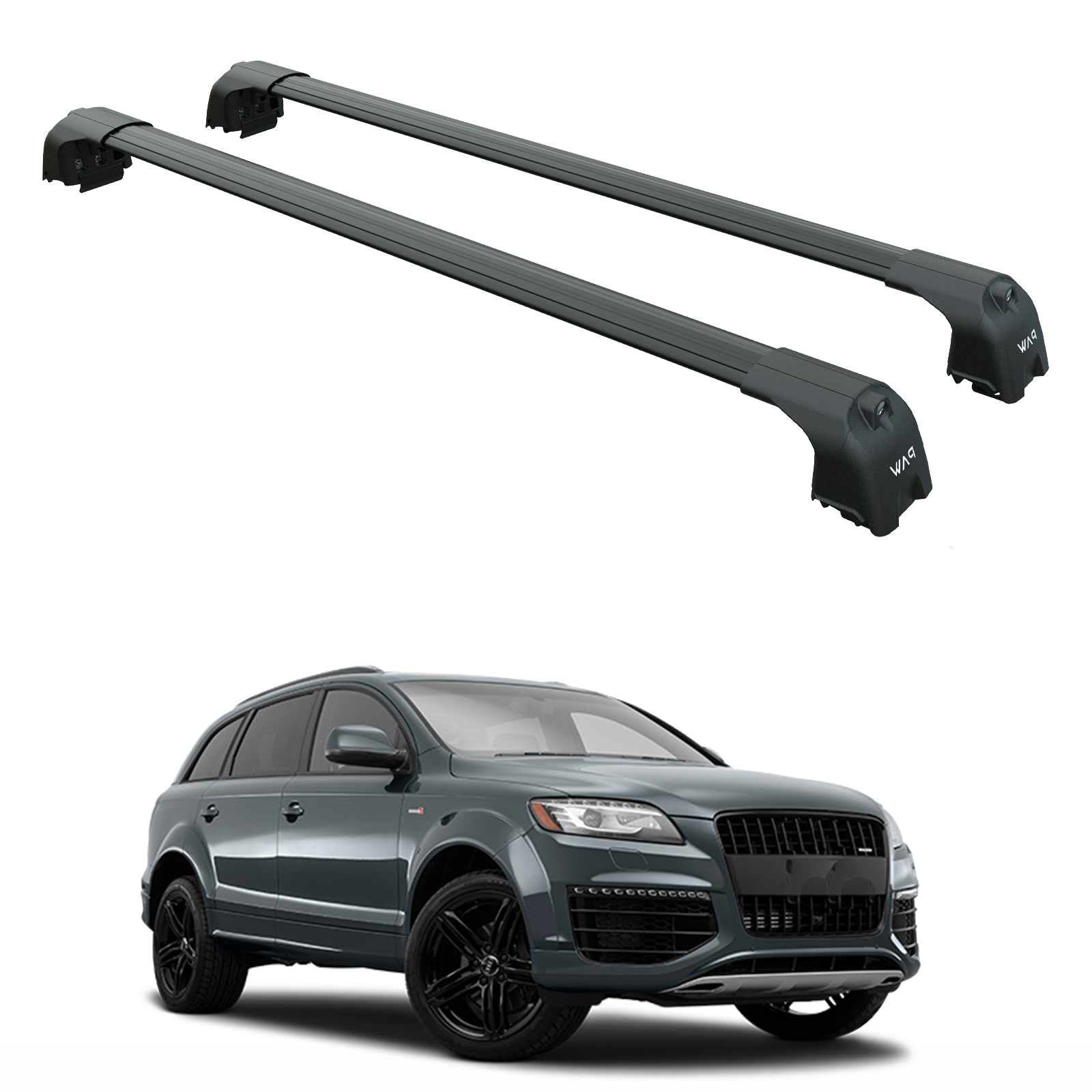 Audi Q7 2007-2015 Portbagaj Taşıyıcı Ara Atkisi - Ara Çubuk Paw Pro 2 Siyah