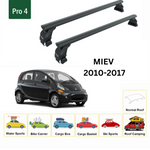 Mitsubishi Miev 2010-2017 Kanalsız Üst Tavan Port Bagaj Taşıyıcı Ara Atkısı Toros Serisi Pro 4 Siyah
