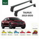 Ford Taurus 2013-2020 Flush Rail Üst Tavan Portbagaj Taşıyıcı Ara Atkısı Toros Serisi Pro 4 Siyah