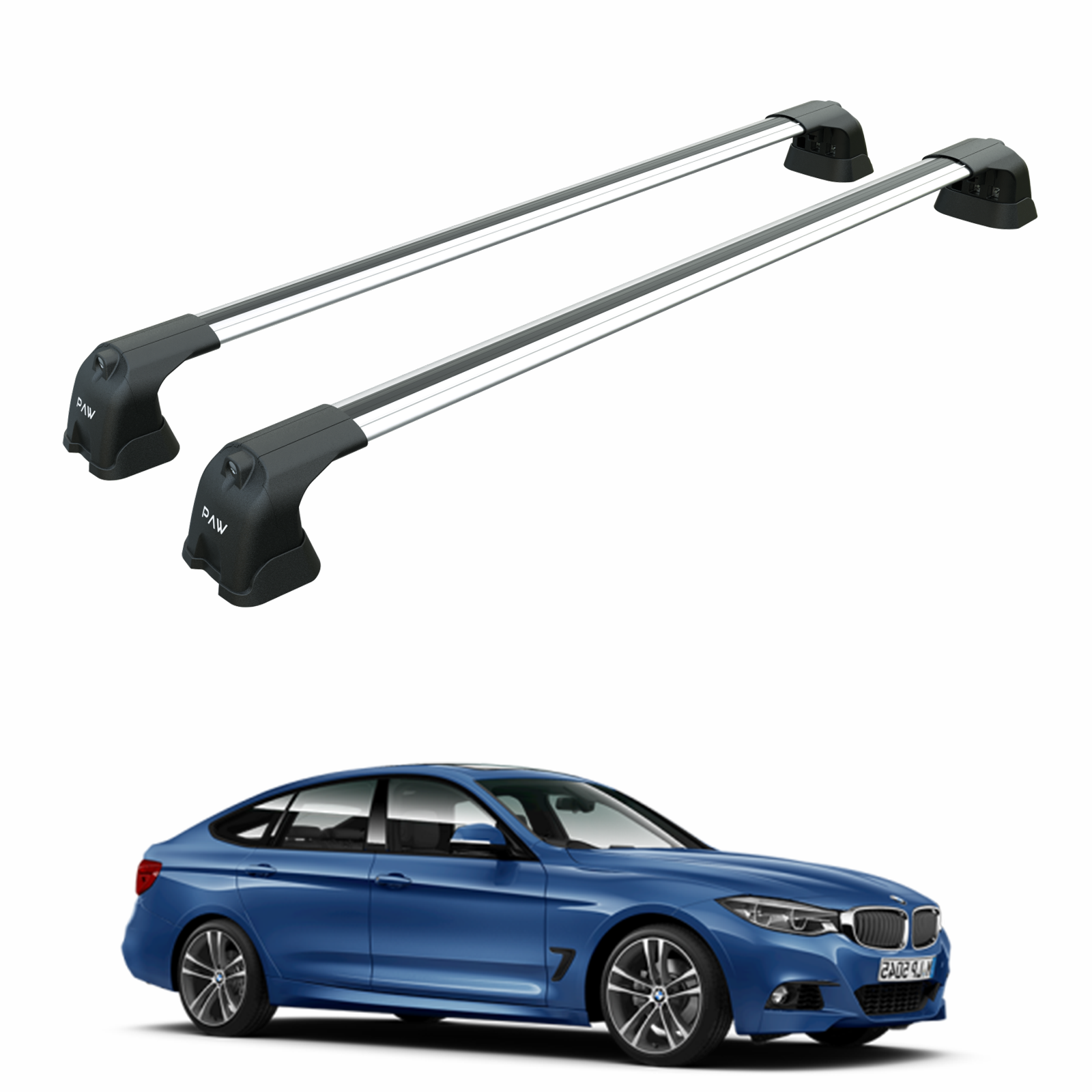 Bmw 3 Gt F34 2013-2019 Portbagaj Taşıyıcı Ara Atkı Aparatı Paw Pro 3 Gri