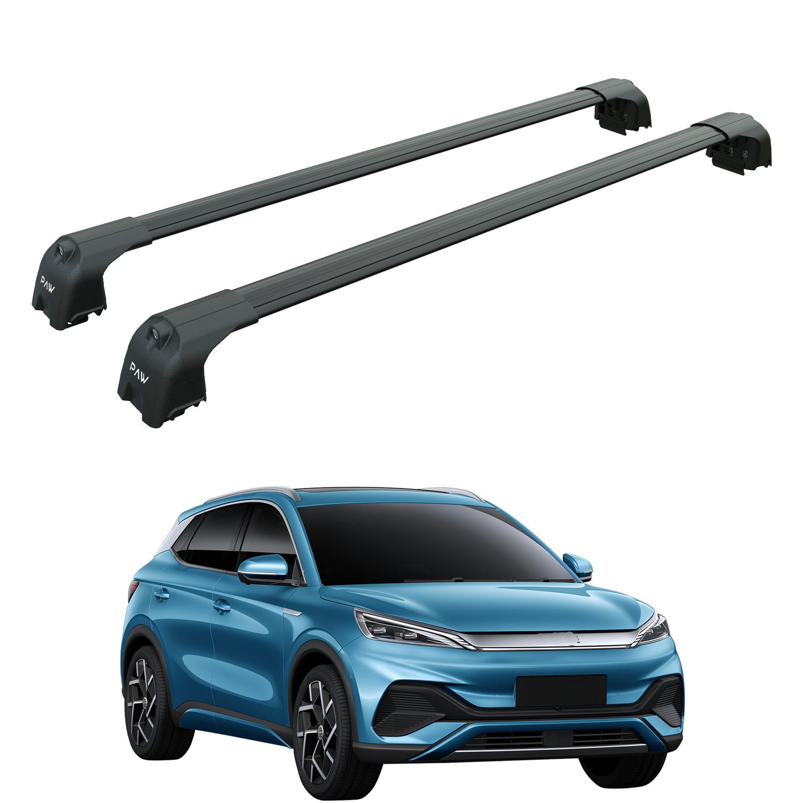 Byd Atto 3 2020-2025 Portbagaj Taşıyıcı Ara Atkisi - Ara Çubuk Paw Pro 2 Siyah