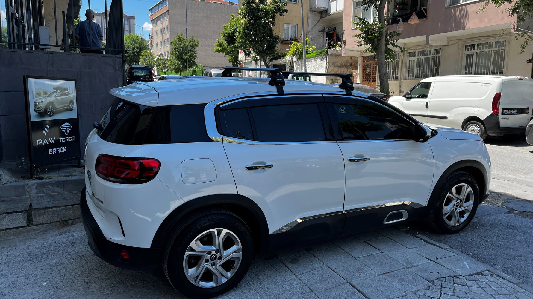Citroen C5 Aircross 2018-2025 Portbagaj Taşıyıcı Ara Atkısı Ara Bar Toros Pro 4