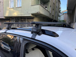 Citroen E-C3 Oluksuz Üst Tavan Portbagaj Taşıyıcı Ara Atkısı Toros Serisi Pro 4 Siyah