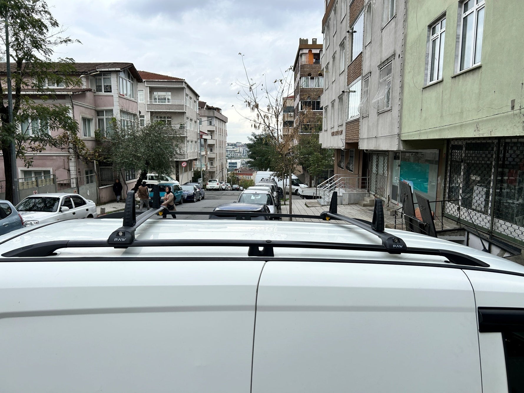 Fiat Doblo Kısa Şase 2010-2020 Van Araç Üstü Alüminyum Tavan Yan Rayları Plus Serisi - Siyah