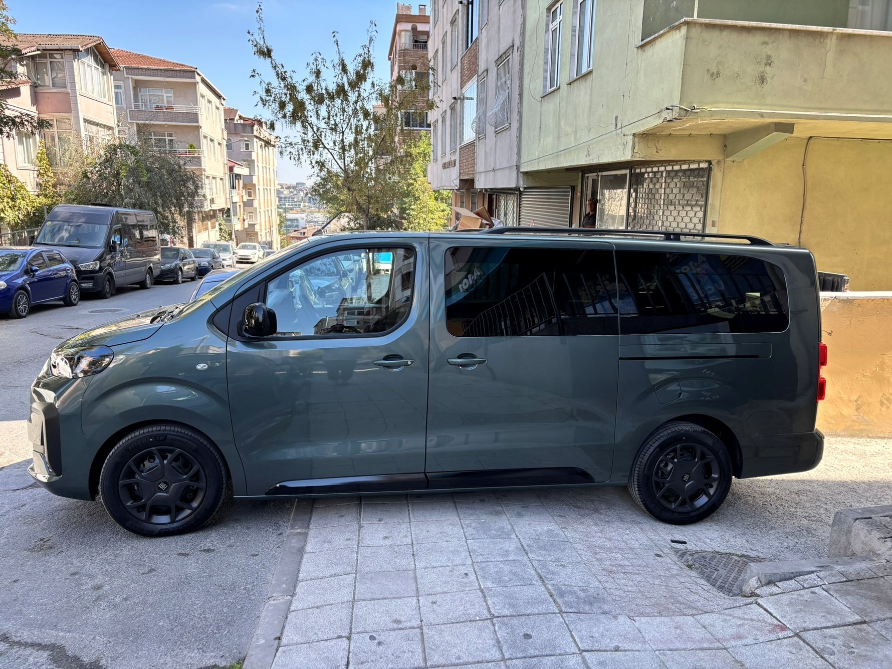 Fiat Ulysse Araç Üstü Alüminyum Tavan Yan Rayları Plus Serisi - Gri