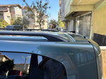 Fiat Ulysse Araç Üstü Alüminyum Tavan Yan Rayları Plus Serisi - Gri