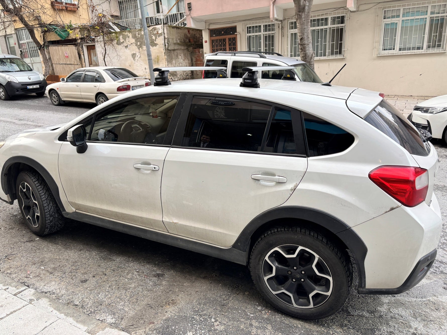 Subaru WRX 2019-2025 Tavan Taşıyıcı Ara Barlar – Vidalı Montaj, Toros Fix Pro, Gri