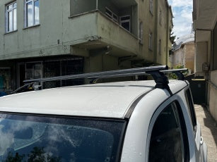 Nissan Cube Z11 20022008 Oluksuz Üst Tavan Portbagaj Taşıyıcı Ara Atkısı Toros Serisi Pro 4 Gri