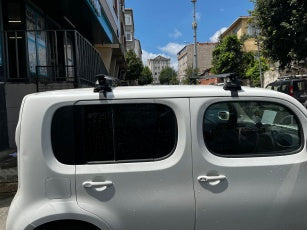 Nissan Cube Z11 20022008 Oluksuz Üst Tavan Portbagaj Taşıyıcı Ara Atkısı Toros Serisi Pro 4 Gri