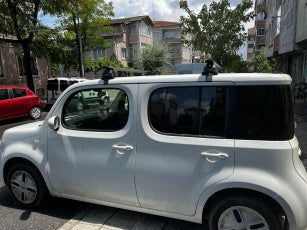Nissan Cube Z11 20022008 Oluksuz Üst Tavan Portbagaj Taşıyıcı Ara Atkısı Toros Serisi Pro 4 Gri