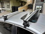 For Honda Civic Sedan 2021-2025 Roof Rack Cross Bars Normal Roof Alu Black