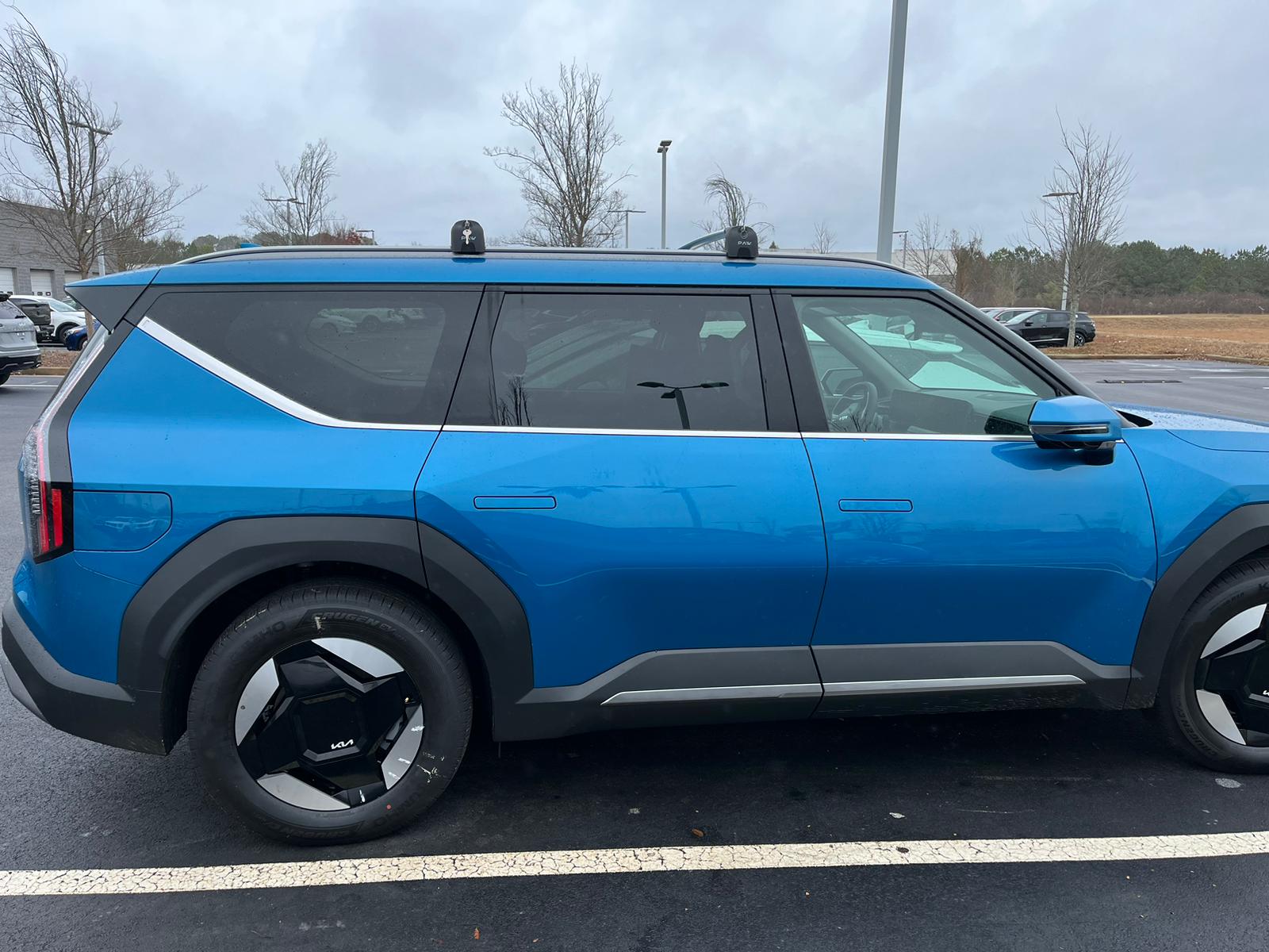 Kia Ev9 2023-2025 Portbagaj Taşıyıcı Ara Atkisi - Ara Çubuk Paw Pro 2 Gri