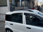 Fiat Panda 169 (2003-2012) Araç Üstü Alüminyum Tavan Yan Rayları Plus Serisi - Siyah