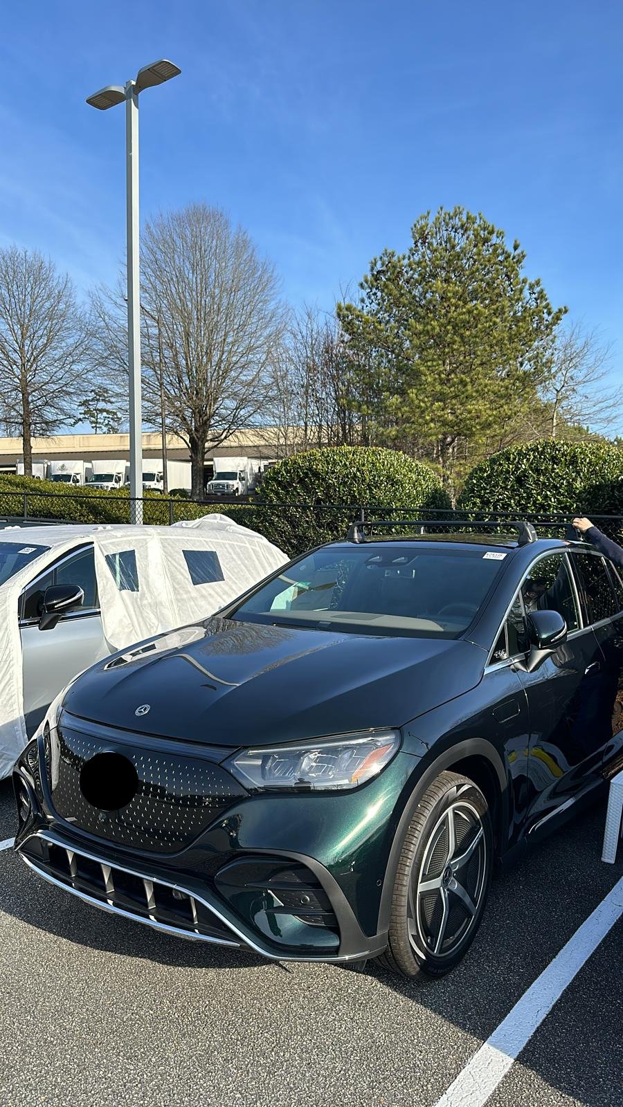 Paw Mercedes-Benz EQE SUV (2022-2025) Ara Atkı Portbagaj Taşıyıcı - Pro 3 Siyah