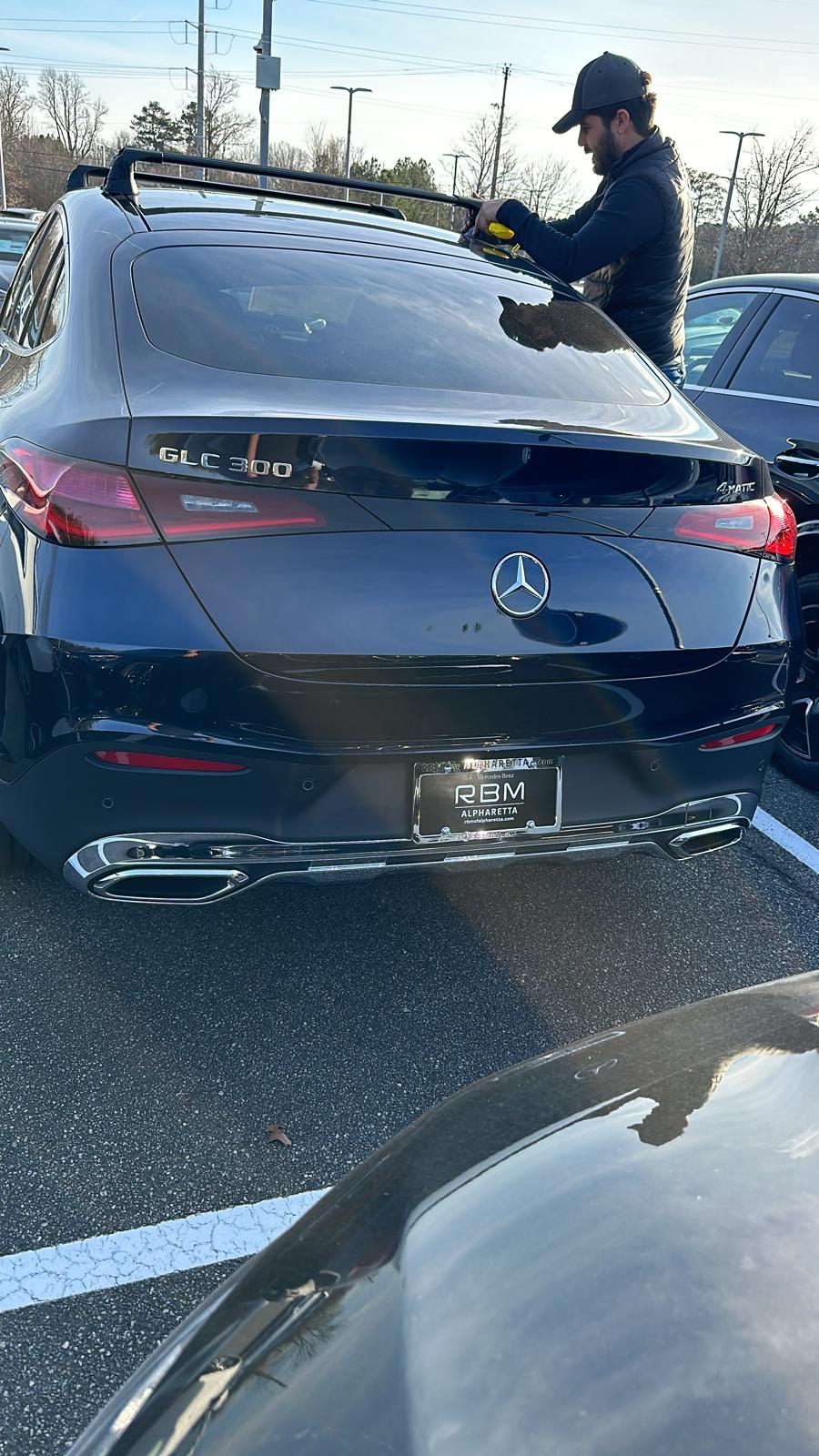 Paw Mercedes-Benz GLC Coupe (C254) 2022-2025 Ara Atkı Portbagaj Taşıyıcı - Pro 3 Siyah