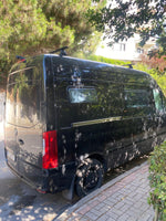 H1 Ladder Roof Rack 2018- On Sprinter Low Roof (144 WB) Roof Rack Siyah