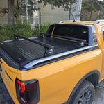 Ford Ranger Wildtrak (2023-2026) Kasa Üstü Bed Rack Taşıyıcı Bar Siyah | Kilitli Sistem