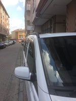 Mercedes Vito W447 L3 (2014-2025) Araç Üstü Alüminyum Tavan Yan Rayları Plus Serisi - Siyah