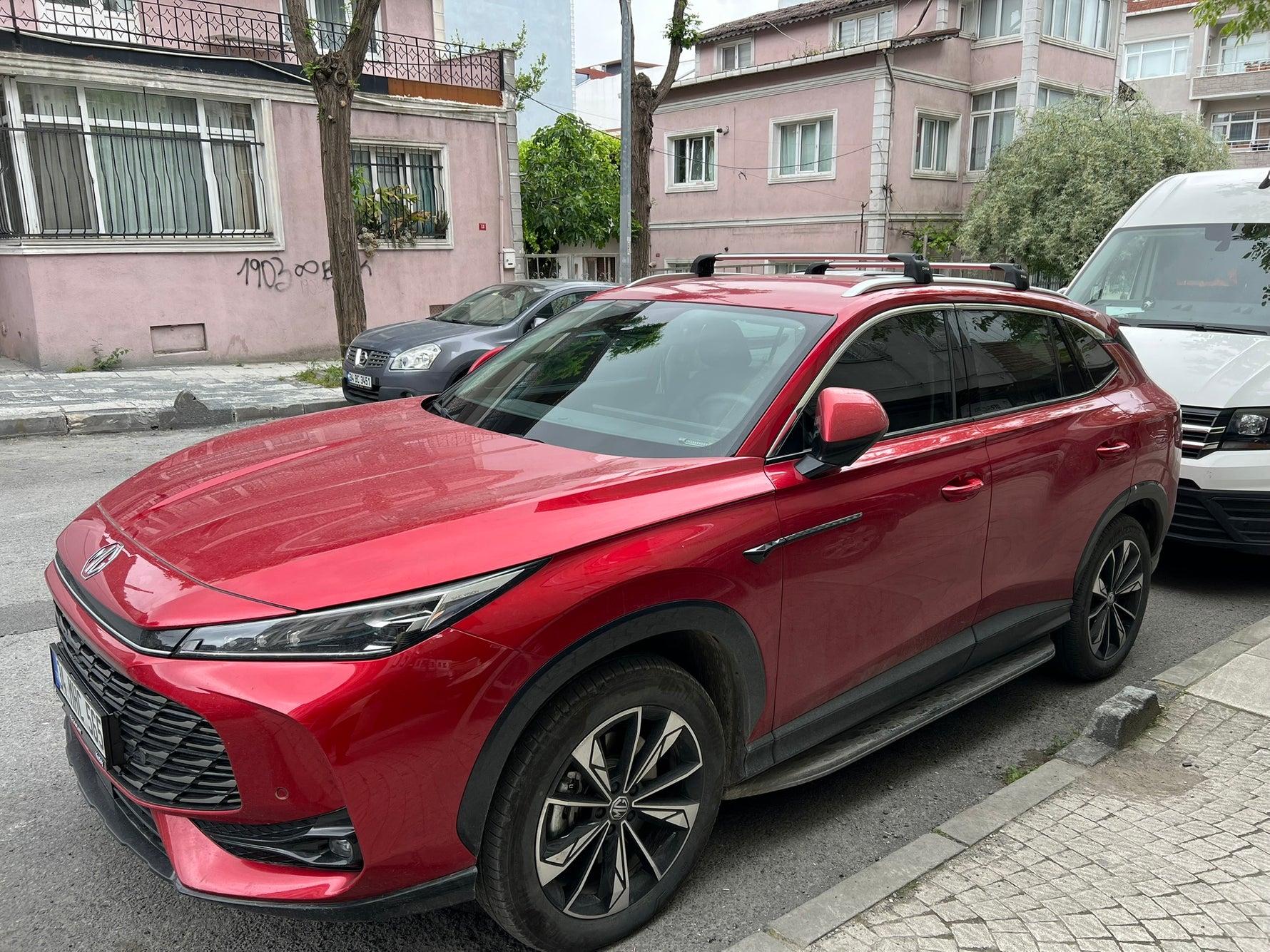 Mg Hs Phev 2022-2025 Portbagaj Taşıyıcı Ara Atkisi - Ara Çubuk Paw Pro 2 Siyah