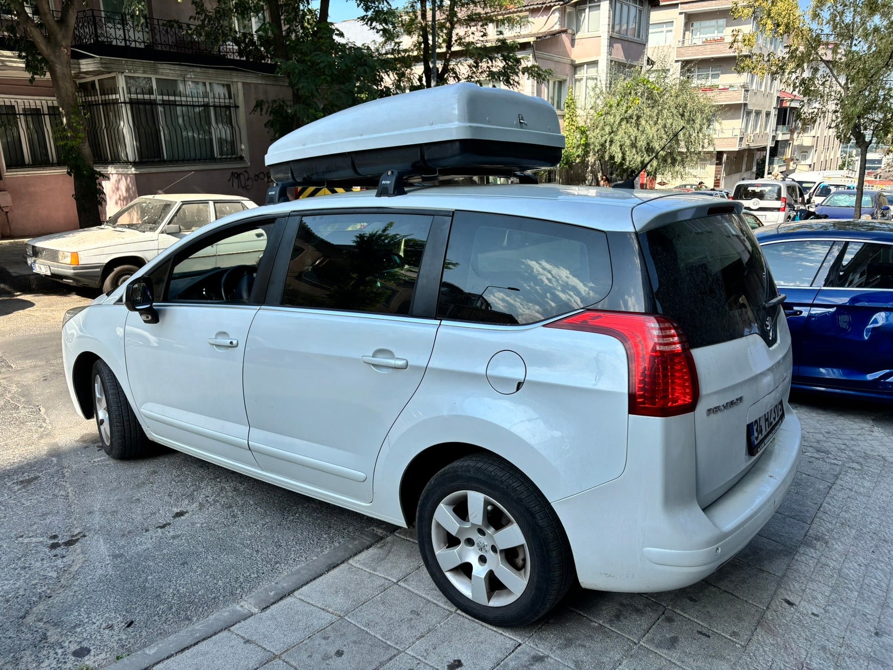 Citroen C5 2008-2017 Portbagaj Taşıyıcı Ara Atkı Aparatı Paw Pro 3 Gri