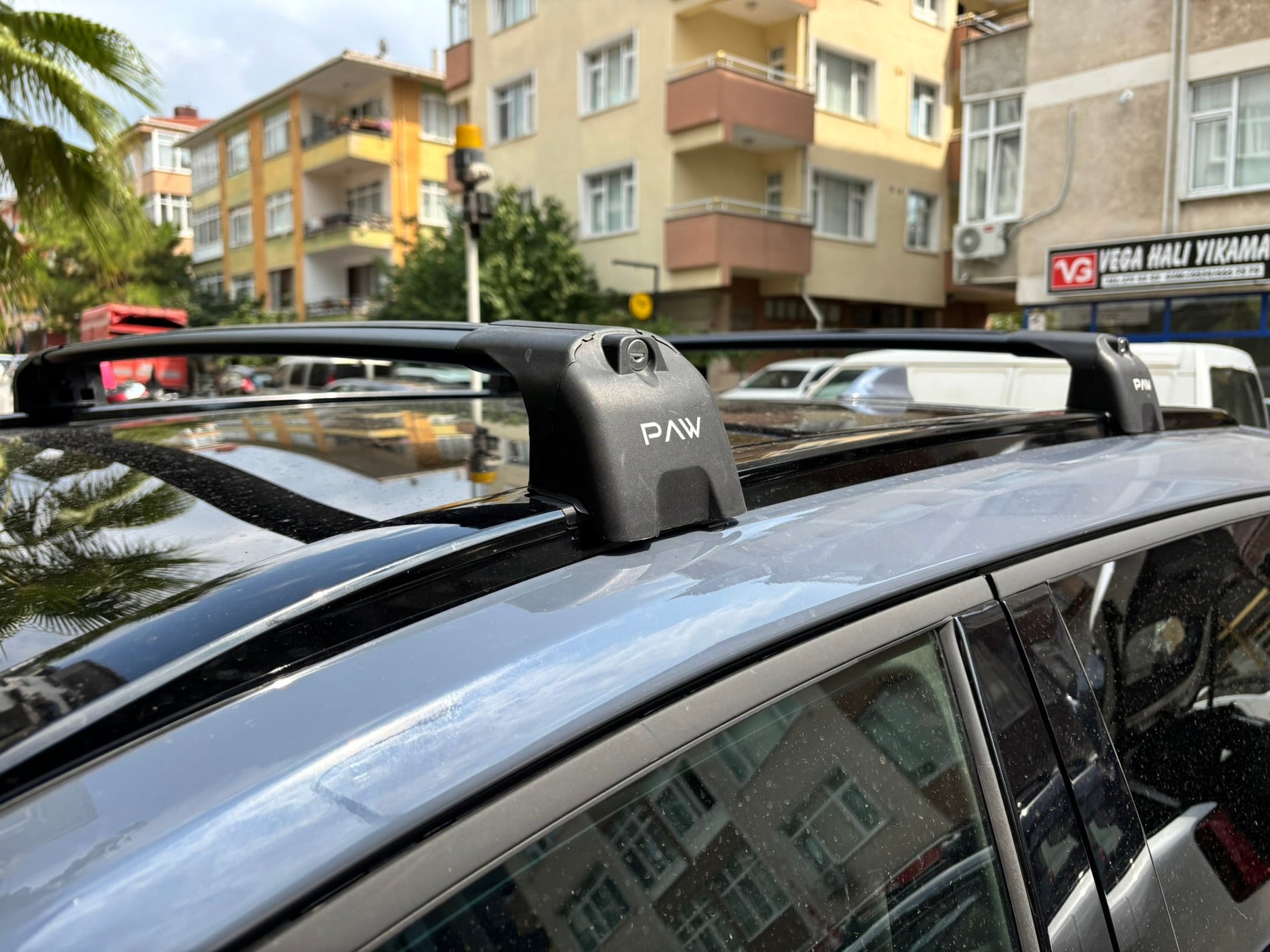 Subaru Solterra 2023-2025 Portbagaj Taşıyıcı Ara Atkisi - Ara Çubuk Paw Pro 2 Gri