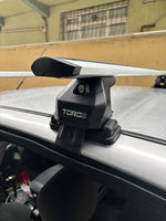 Ford Focus Sedan 1 (1998-2005) Oluksuz Üst Tavan Portbagaj Taşıyıcı Ara Atkısı Toros Serisi Pro 4 Siyah