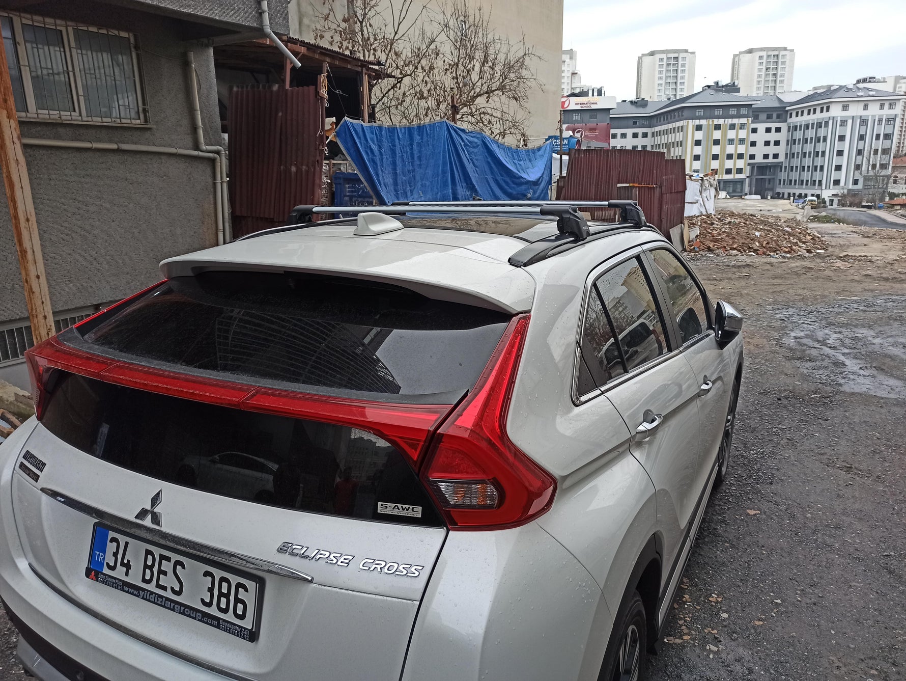 Mitsubishi Eclipse Cross 2018-2025 Portbagaj Taşıyıcı Ara Atkisi - Ara Çubuk Paw Pro 2 Siyah