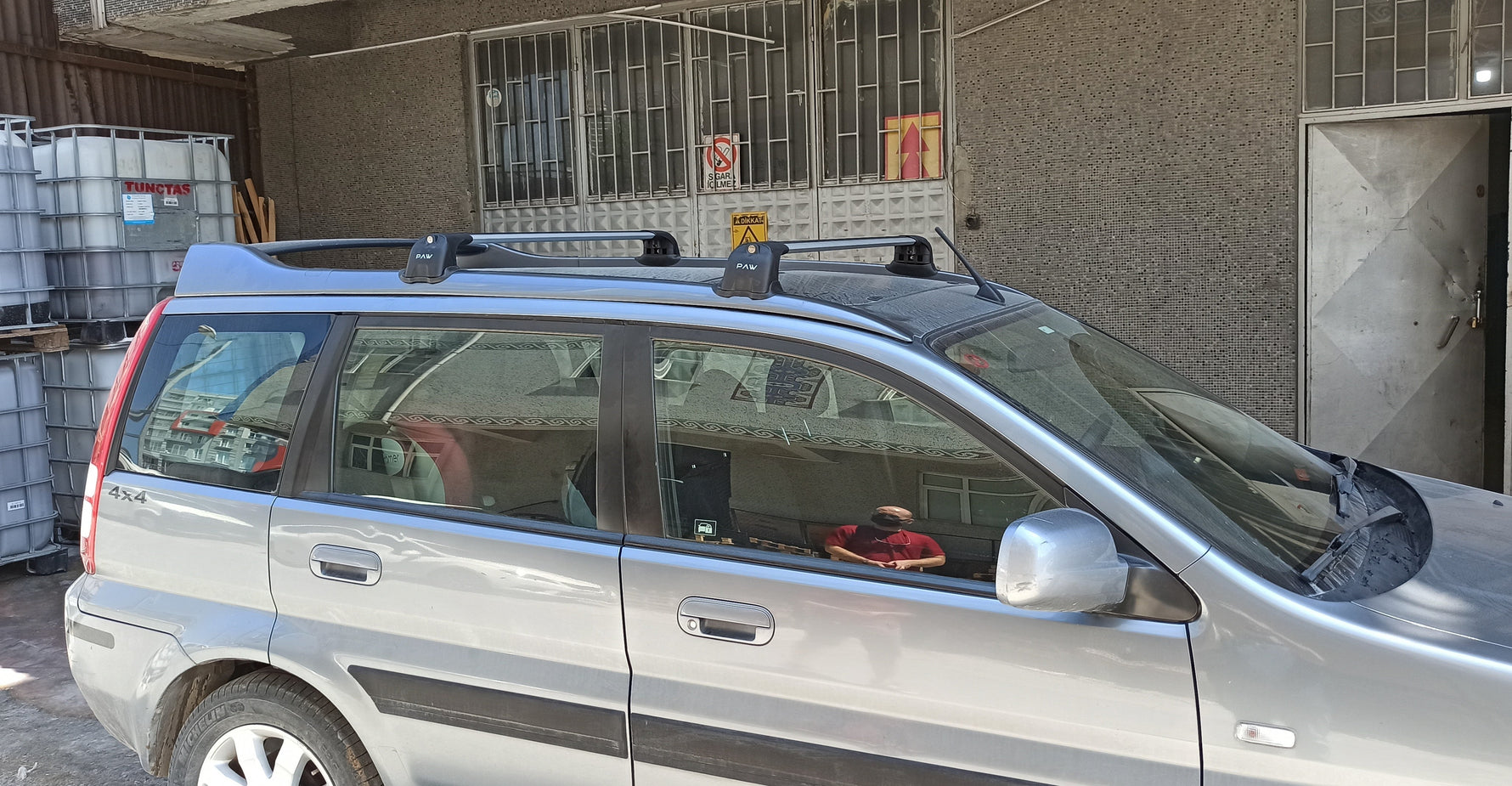Honda Hr-V 1999-2005 Portbagaj Taşıyıcı Ara Atkı Aparatı Paw Pro 3 Gri