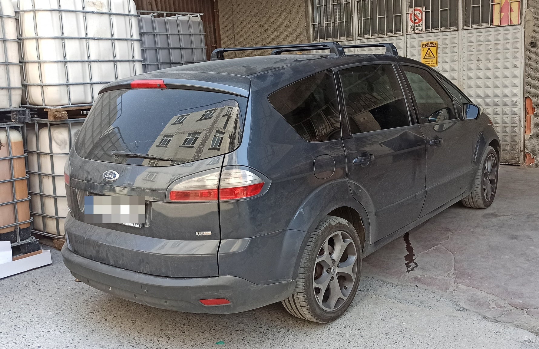 Paw Ford S-Max (CD539) 2015-2025 Ara Atkı Portbagaj Taşıyıcı - Pro 3 Gri
