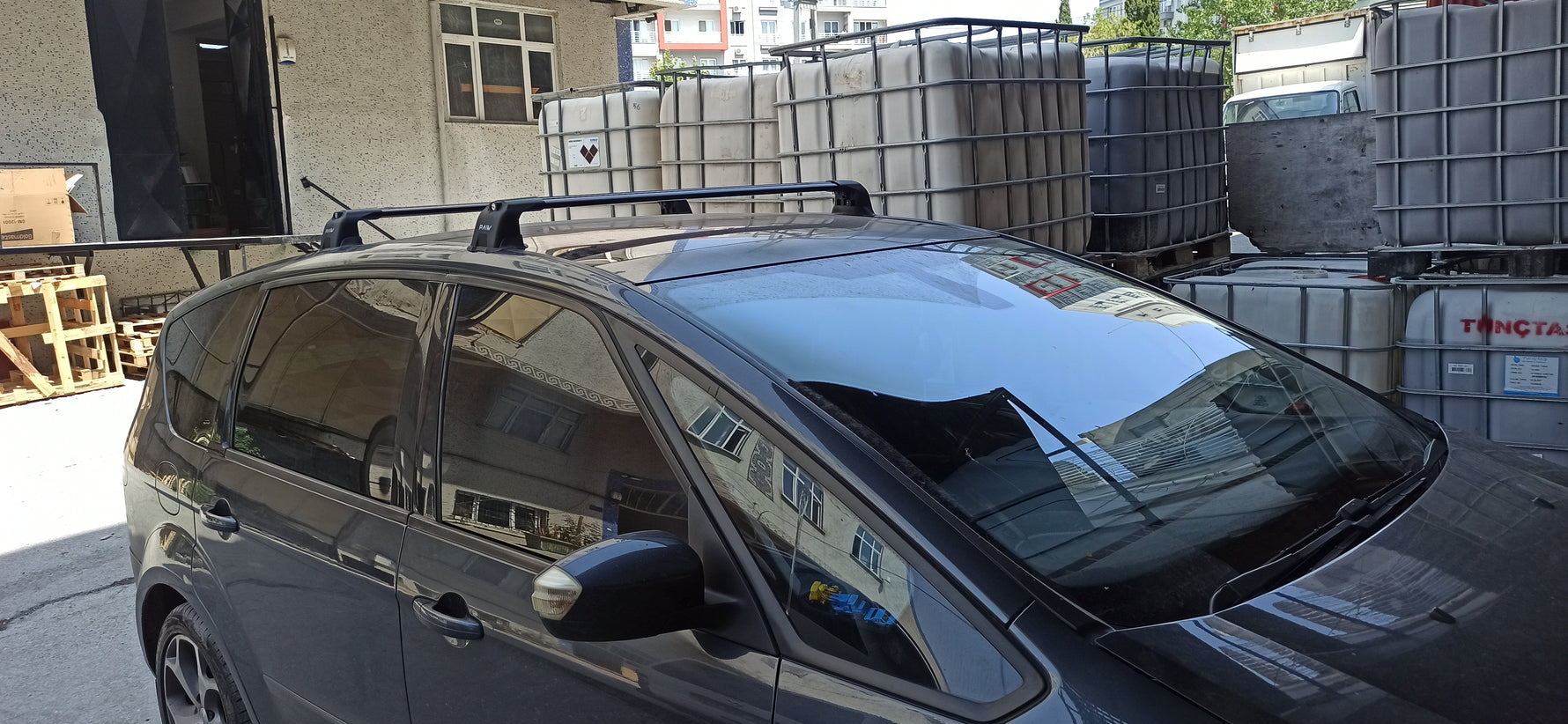 Paw Ford S-Max (CD539) 2015-2025 Ara Atkı Portbagaj Taşıyıcı - Pro 3 Gri
