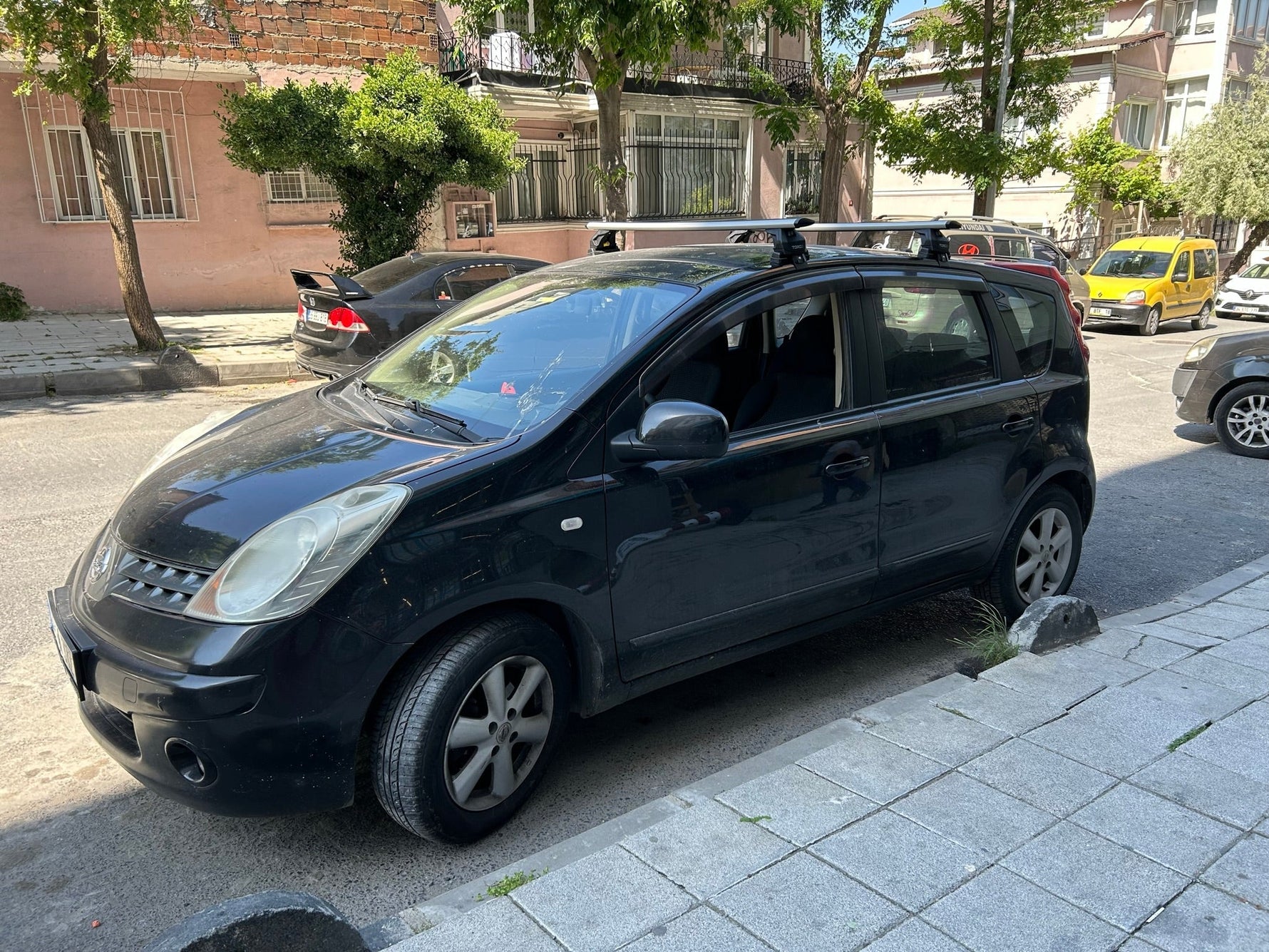 Nissan Note E11 2004-2013 Oluksuz Üst Tavan Portbagaj Taşıyıcı Ara Atkısı Toros Serisi Pro 4 Gri