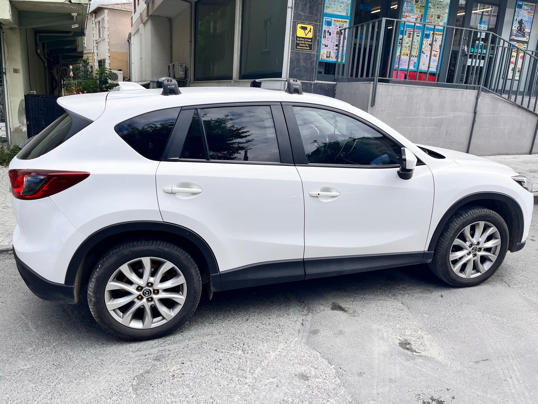 Paw Mazda CX-5 (KF) 2017-2025 Ara Atkı Portbagaj Taşıyıcı - Pro 3 Siyah
