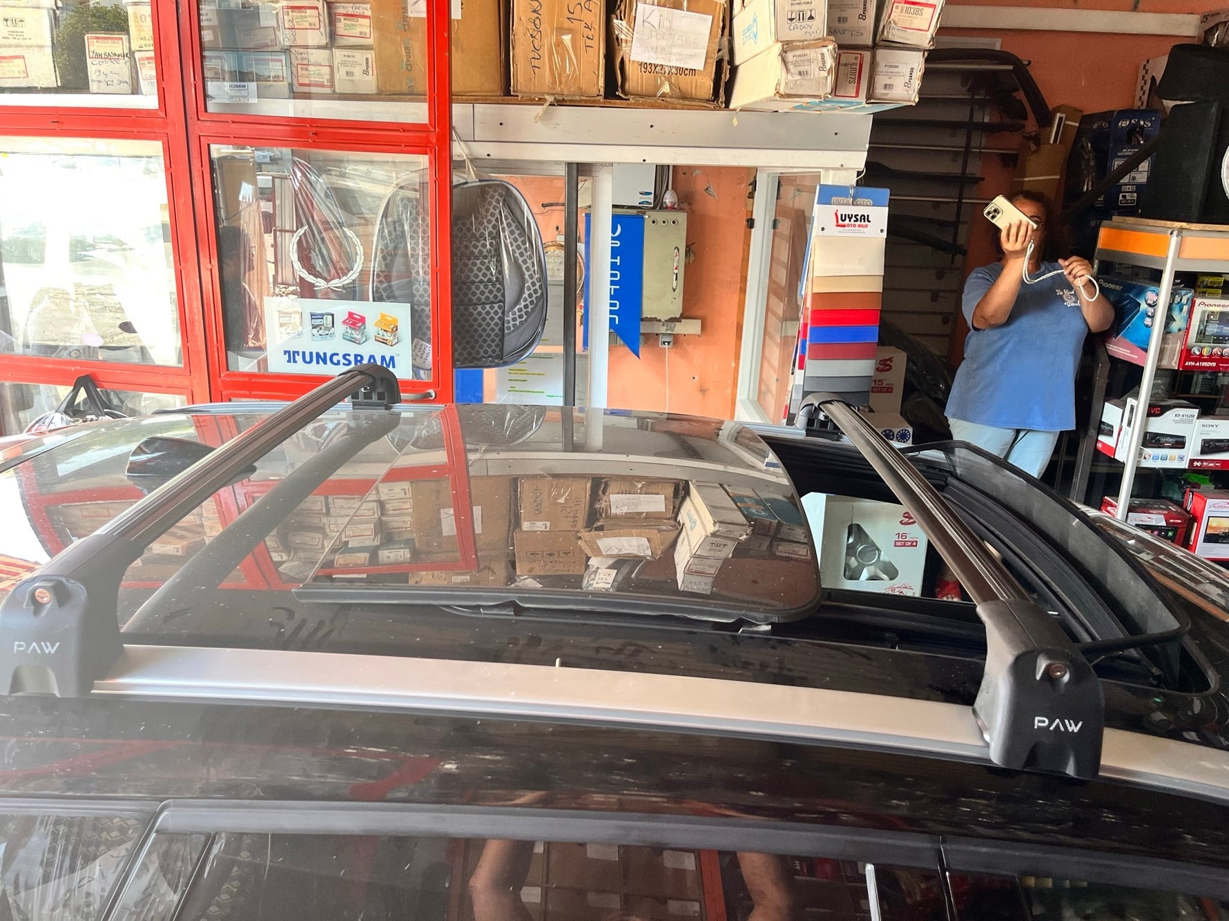 Volvo XC60 2008-2017 Ara Atkisi - Ara Bar Paw Pro 2 Gri