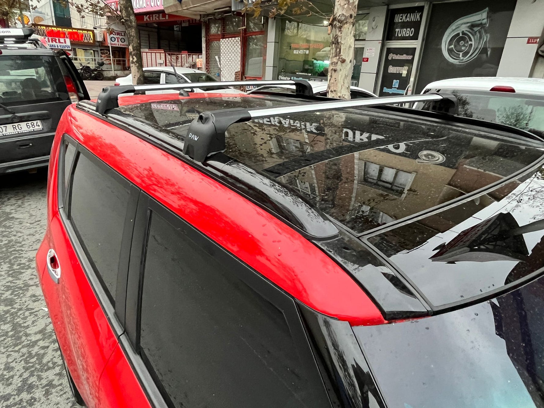Kia Soul 2014-2019 Portbagaj Taşıyıcı Ara Atkisi - Ara Çubuk Paw Pro 2 Pro 2 Siyah