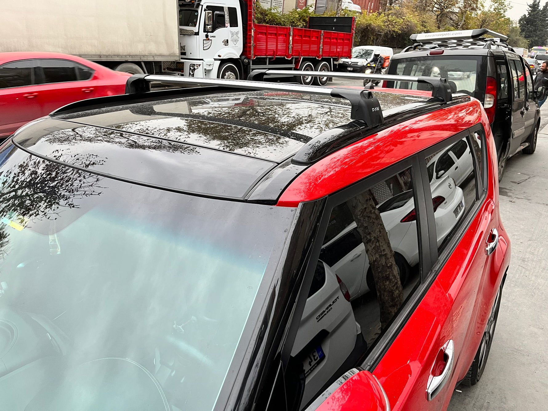 Kia Soul 2020-2025 Portbagaj Taşıyıcı Ara Atkisi - Ara Çubuk Paw Pro 2 Siyah
