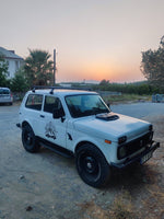 Lada Niva 1977 -2025 Yagmur Oluklu Üst Tavan Taşıyıcı Ara Atkısı Paw Siyah