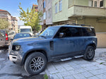 Land Rover Defender 110 2020-2025 Araç Üstü Alüminyum Tavan Yan Rayları Plus Serisi - Siyah
