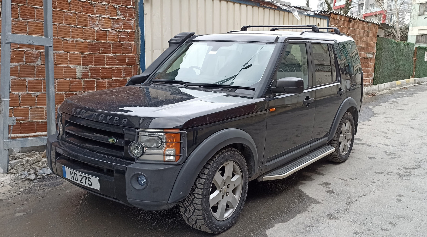 Land Rover Discovery LR3 2004-2010 Roof Rack Tavan Taşıyıcı Ara Barlar Vidalı Montaj, Toros Fix Pro, 6 Gri