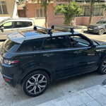 Land Rover Evoque L551 2019-2025 Oluksuz Üst Tavan Portbagaj Taşıyıcı Ara Atkısı Toros Serisi Pro 4 Siyah