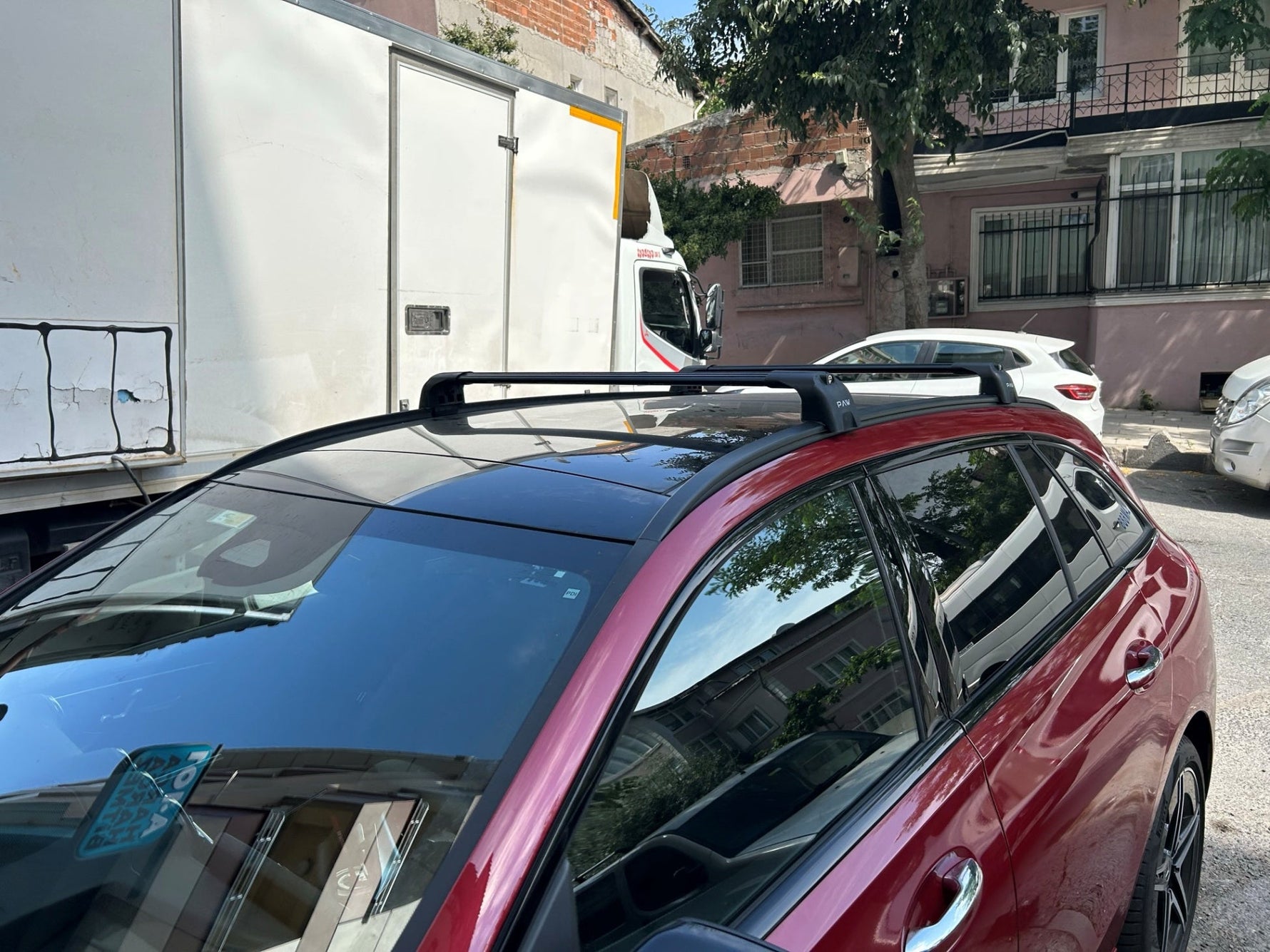 Mercedes C Estate S206 2021-2025 Portbagaj Taşıyıcı Ara Atkisi - Ara Çubuk Paw Pro 2 Siyah